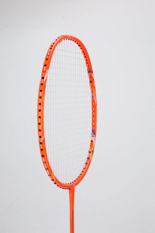 Kumpoo Power Control 520B (Orange) Carbon Graphite Badminton Racket - Strung