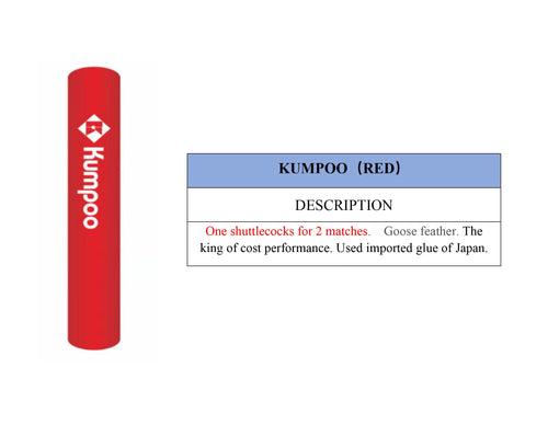 Kumpoo Red 4 Shuttlecock