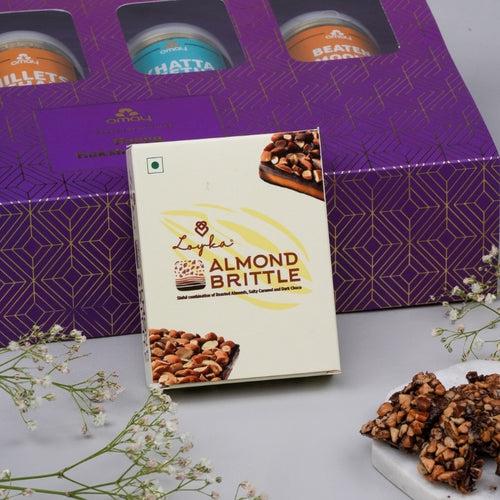 Delicious Delicacies Bhai-Bhabhi Rakhi Gift Box