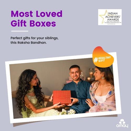 Delicious Delicacies Bhai-Bhabhi Rakhi Gift Box