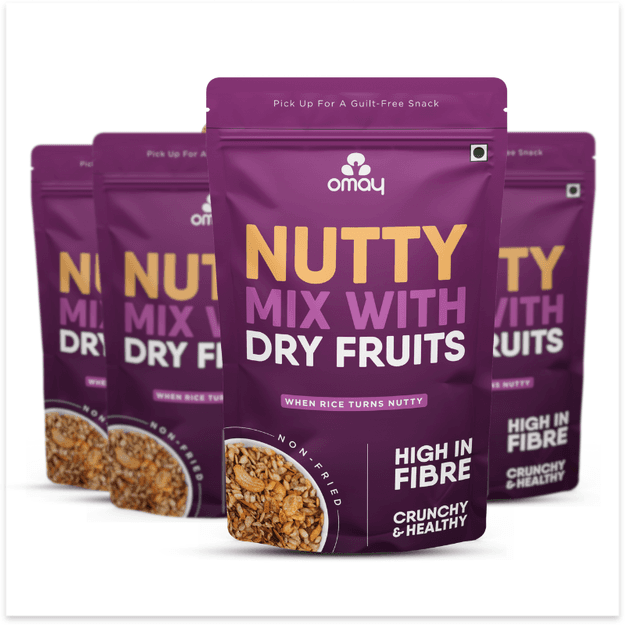 Nutty Mix with Dry-fruits, 50g (4pcs)