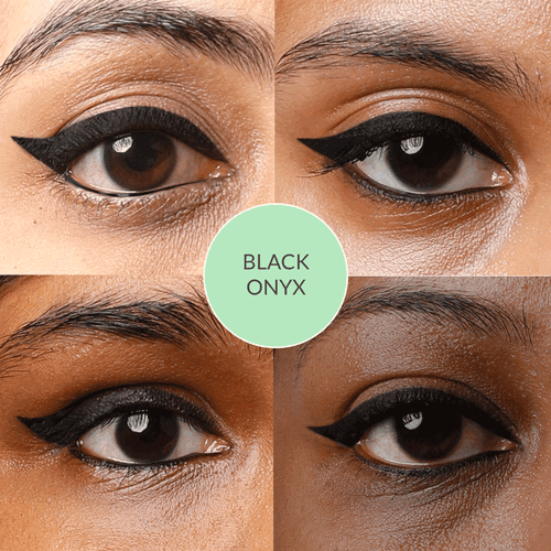 All Day Gel Kajal Black Onyx + Deep Black Eyeliner Combo