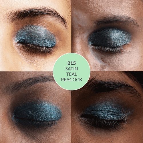 Eyeshadow Singles Satin Teal Peacock 215