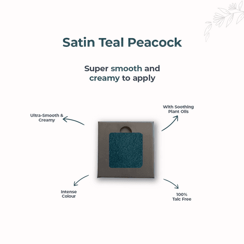 Eyeshadow Singles Satin Teal Peacock 215