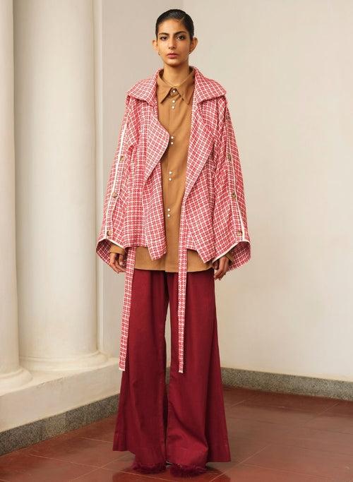 Jacquard Half Trench