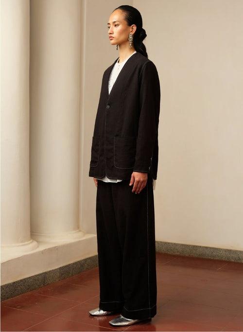 Flat Front Trousers