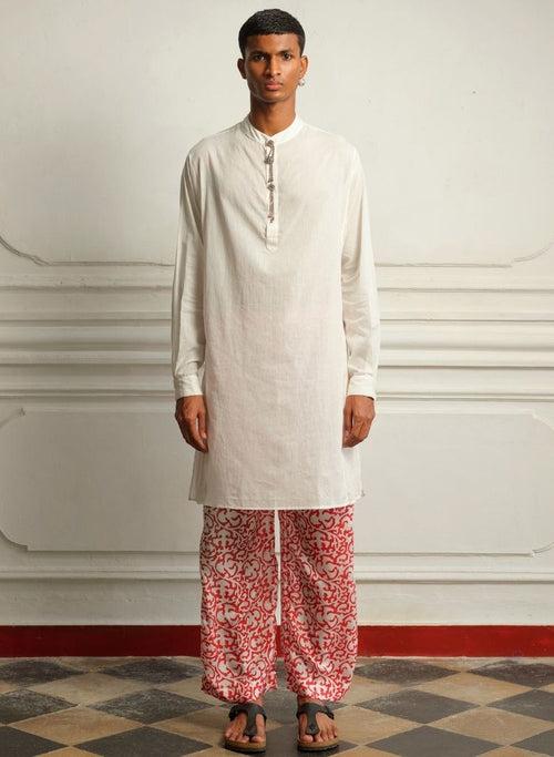 Long Sleeve Voile Kurta