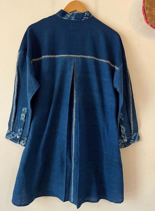 Shibori Shirt Dress