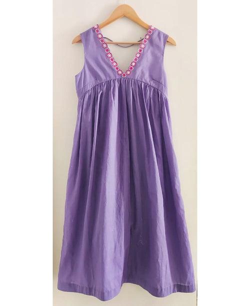 Amethyst Gathered Dress