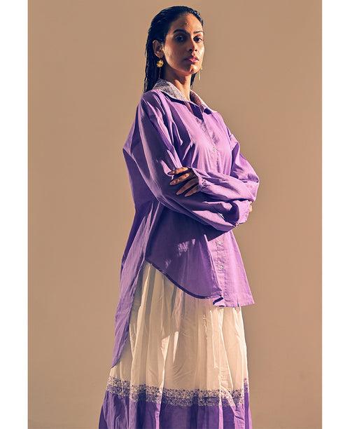 Amethyst Oversized Shirt