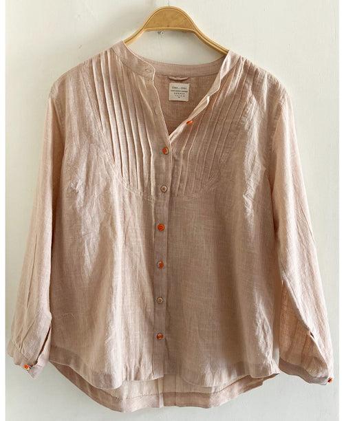 Moonstone Pintuck Shirt