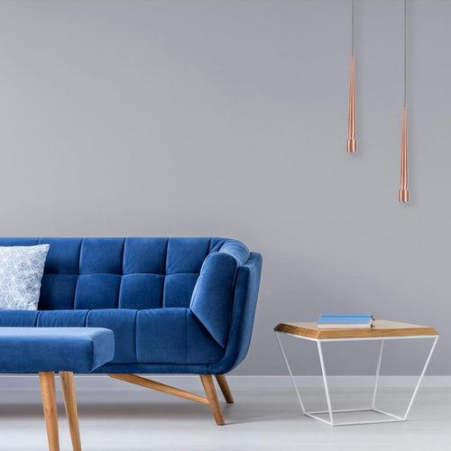 Heartbeat Rose Gold LED Pendant Light