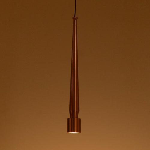 Heartbeat Rose Gold LED Pendant Light