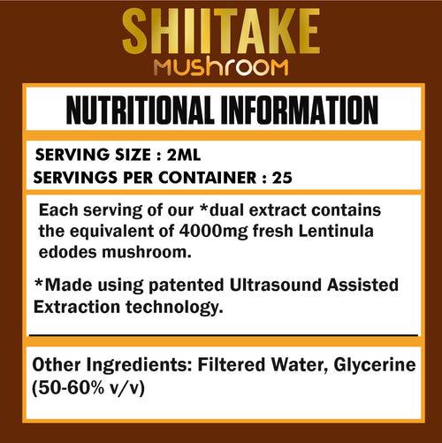 Shitake Mushroom Liquid Extract