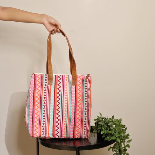 Pink Sea Breeze Tote