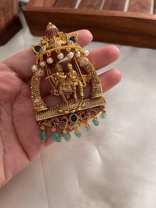 AD Radha krishna pendant PS17