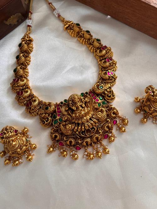 Premium Jadau Lakshmi Necklace NC988