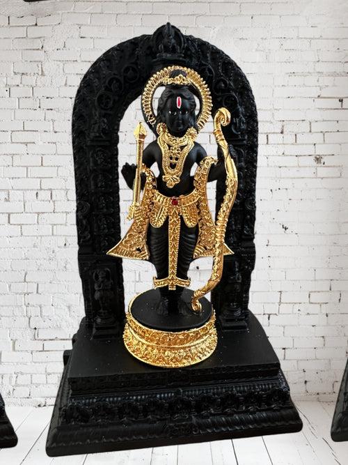 24K Gold Plated Ram Lalla Idol