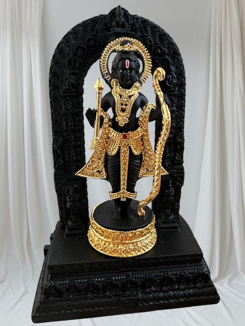 24K Gold Plated Ram Lalla Idol