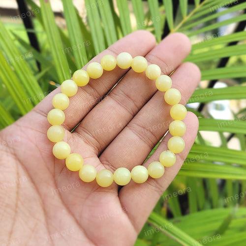 Certified Premium Serpentine 8mm Natural Stone Bracelet