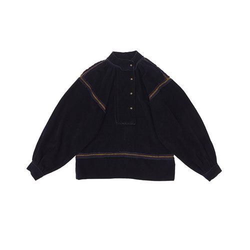 Limi Navy Cord Top