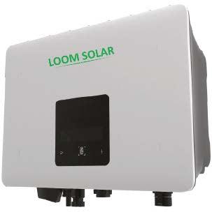 Fusion 4 kw, 1 ø on grid solar inverter