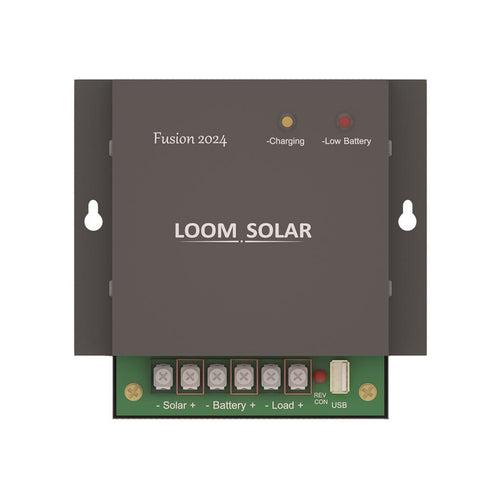 Loom Solar- Fusion 2024 charge controller - 20 amp, 12-24V