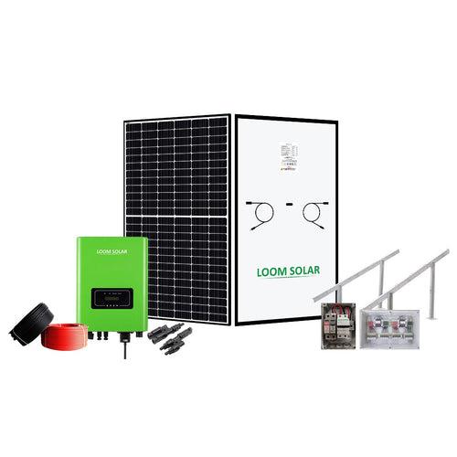 Loom solar 10 kw on-grid solar system