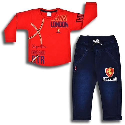 Boys T-shirt and Pant Clothing Set