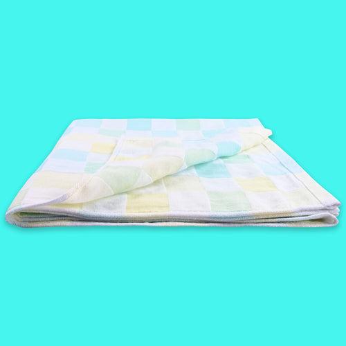 Kids Green Cotton Baby Towels