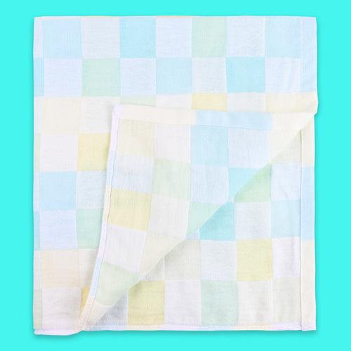 Kids Green Cotton Baby Towels