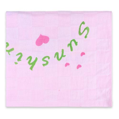 Kids Pink Cotton Baby Towels