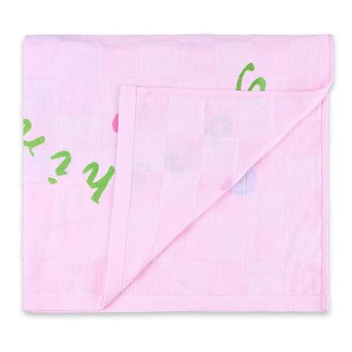 Kids Pink Cotton Baby Towels