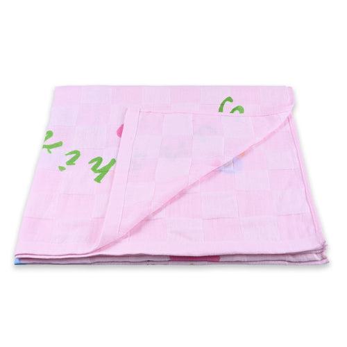 Kids Pink Cotton Baby Towels