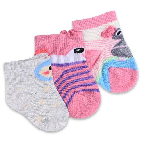 Infants Cartoon Pattern Cotton Ankle-Length Socks