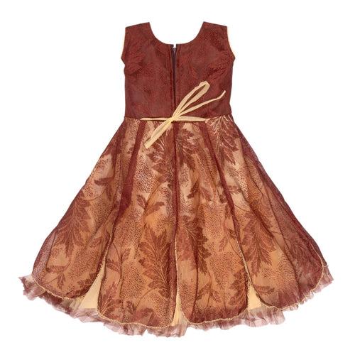 Girls Long Frock LF119cfe