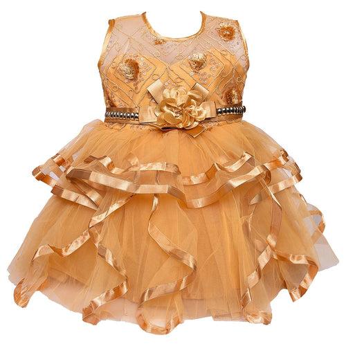 Baby Girls Party Wear Frock Dress Fe2503