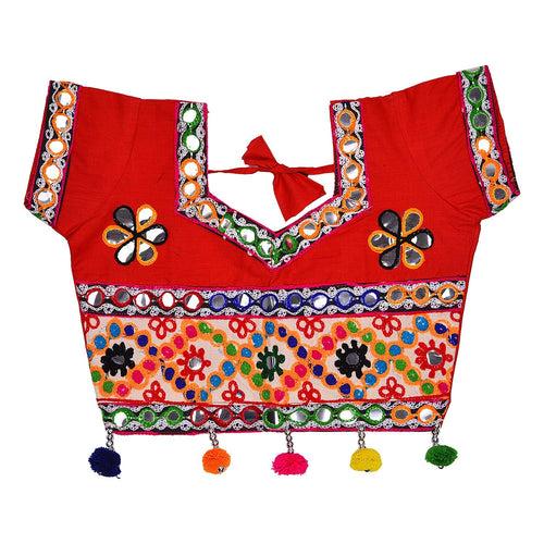 Girl's  Ghaghra Choli GC 126red