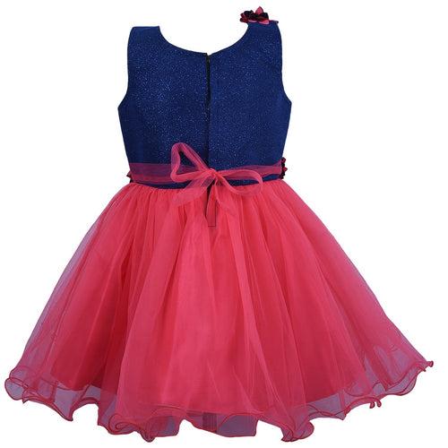 Baby Girls Party Wear Frock Dress Fr1005T