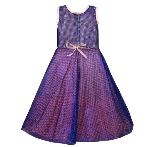 Girls Party Wear Long Dress Gown LF133pch