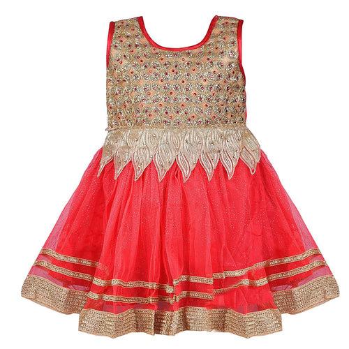 Party wear Baby Girls Frock Dress fr1522rd