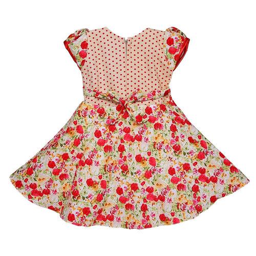 Baby Girls Cotton Frock Dress Ctn254rd