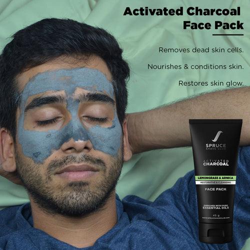 Charcoal Facial Kit For Men | CRED
