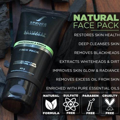 Charcoal Facial Kit For Men