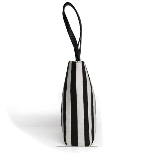 Black and White canvas Tote bag