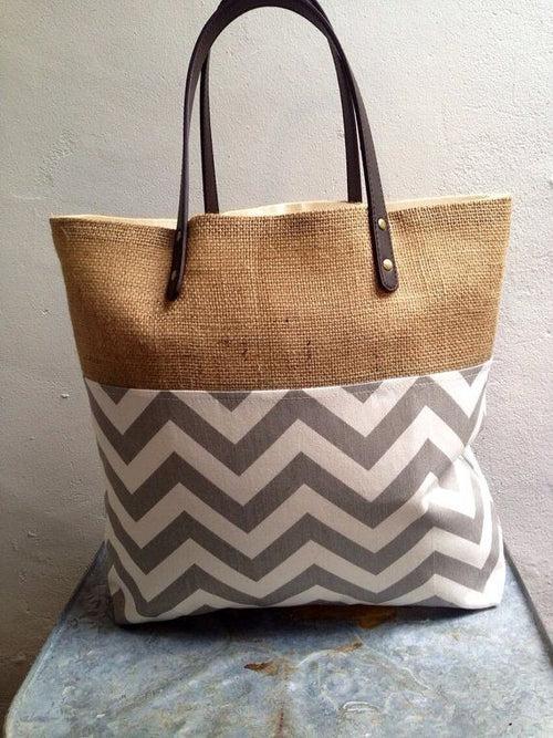 Zebra printed Premium Tote Bag