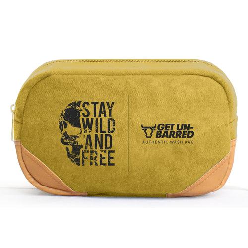 Bang Men's Wash Bag Travel Toiletry Organizer for Travel Accessories (Mustard)