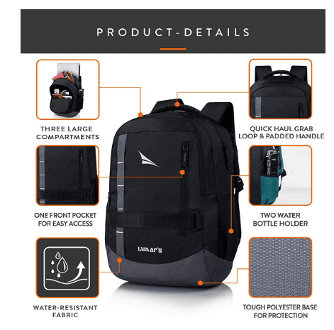 48 L  Backpack - Water Resistant