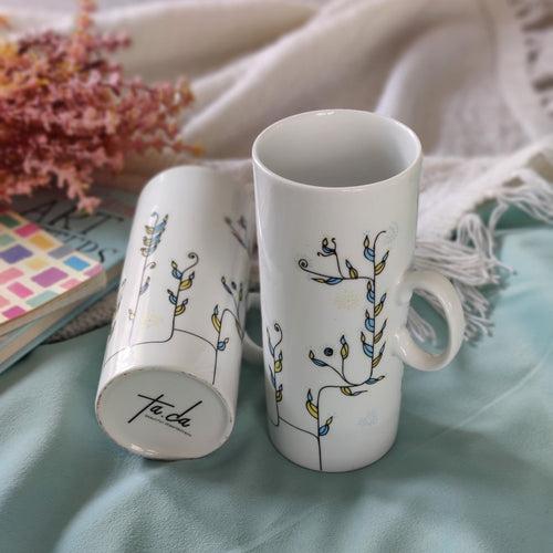 Tall Mug Set - Blooms