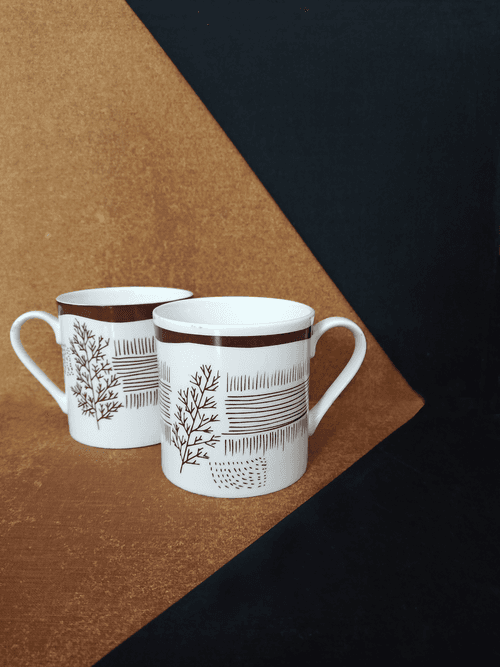 Eden Strip Mug - Set of 2